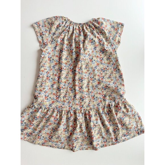 Girls' ARKET Floral Cotton Jersey Relaxed A-Line Tent Dress, Size 6-8Y - Picture 5 of 11